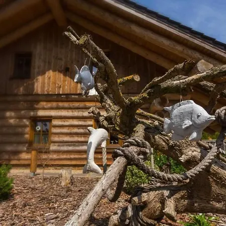 Prázdninový dům Naturstammhaus Mika Koserow